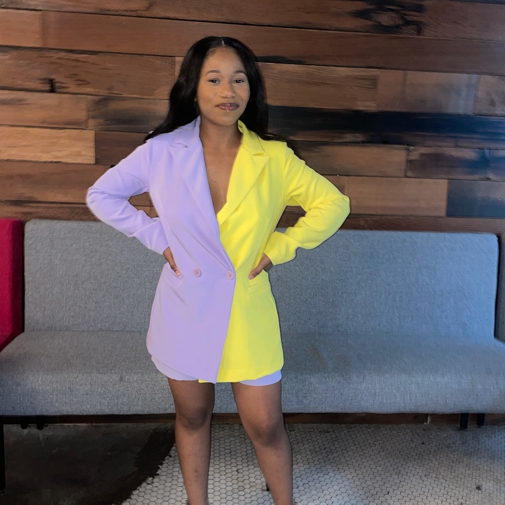 I purchased this blazer to wear once